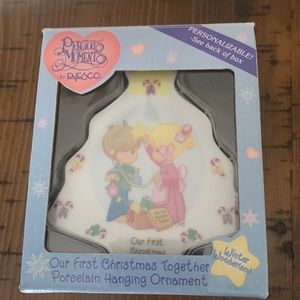Precious Moments by Enesco Our first Christmas together hanging Ornament.